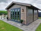 Alesund Log Cabin | 4.5x5.0m - Timber Building Specialists
