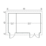 ANDREA Log Cabin | 4.7x3.0m - Timber Building Specialists