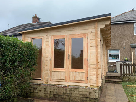 TBS132 Summerhouse/Workshop | 7.8x3.5m - Timber Building Specialists