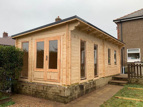TBS132 Summerhouse/Workshop | 7.8x3.5m - Timber Building Specialists