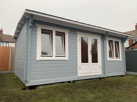 TBS133 Summerhouse | 6.0x4.5m - Timber Building Specialists