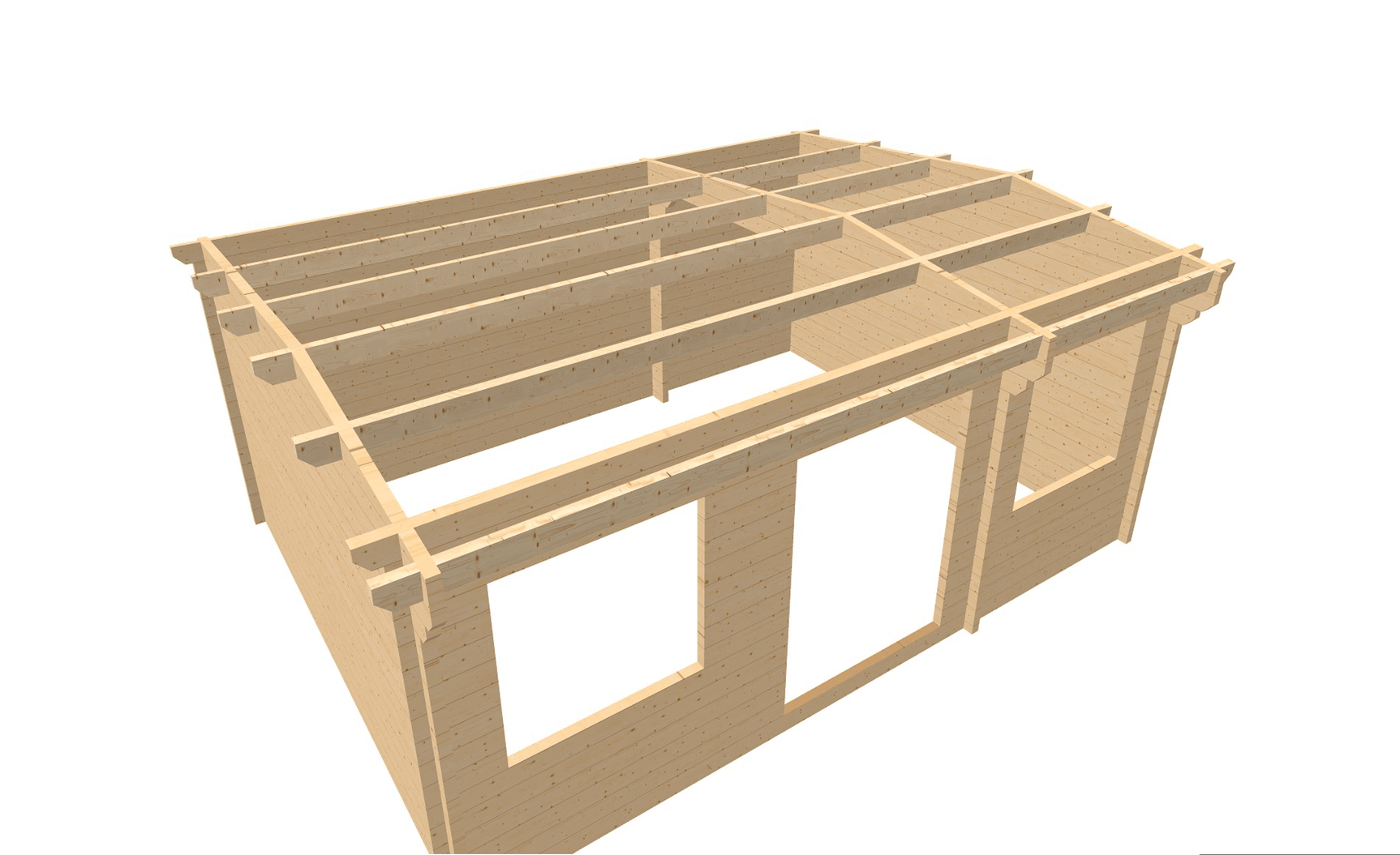 TBS133 Summerhouse | 6.0x4.5m - Timber Building Specialists