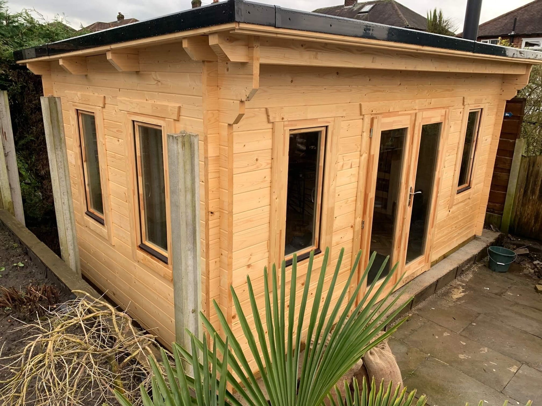 TBS134 Log Cabin | 5.0x3.0m - Timber Building Specialists