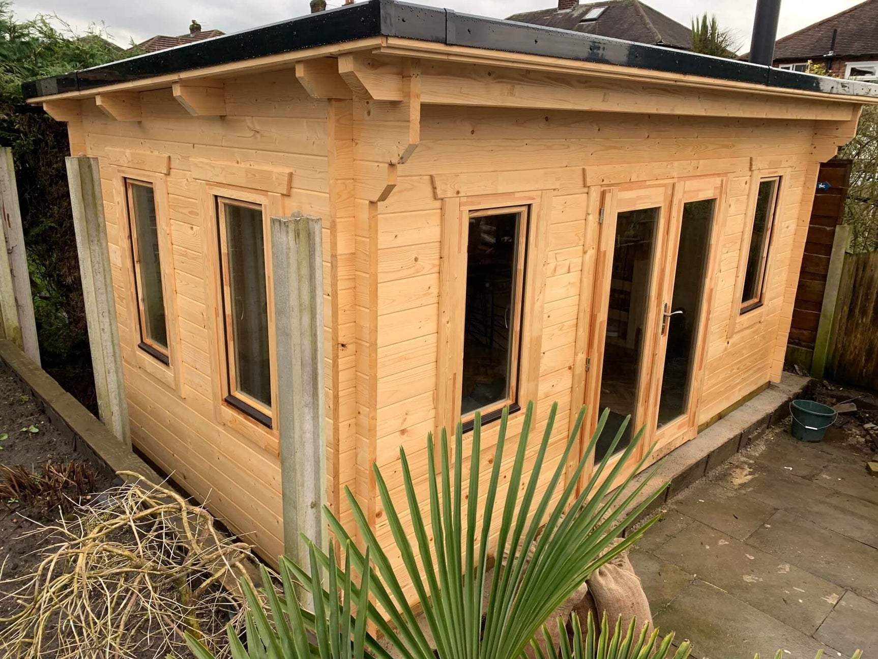 TBS134  Log Cabin | 5.0x3.0m Exterior