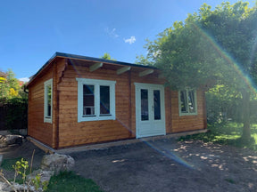 TBS143 Log Cabin | 7.5x4.0m - Timber Building Specialists