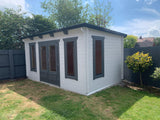 TBS144 Log Cabin | 4.5x4.0m Exterior Side