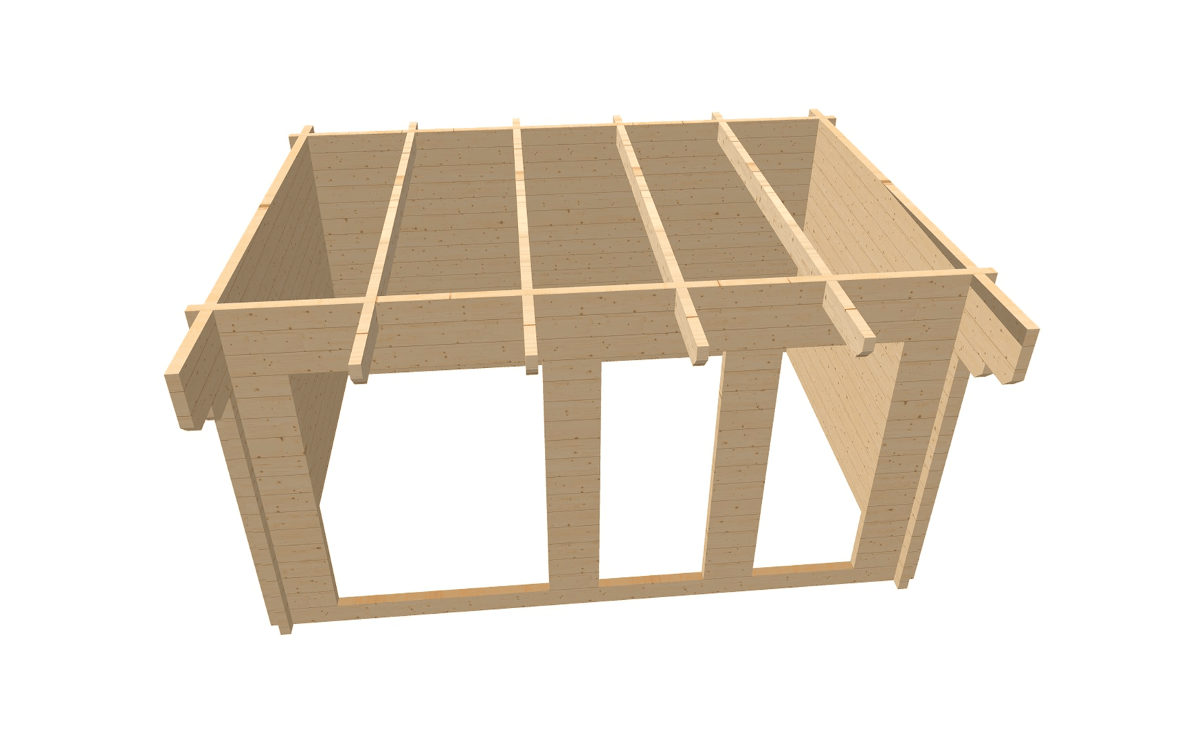 TBS148 Log Cabin | 4.5x3.0m Plan