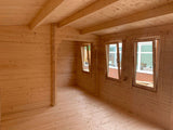 TBS150 Log Cabin | 6.5x2.75m Interior