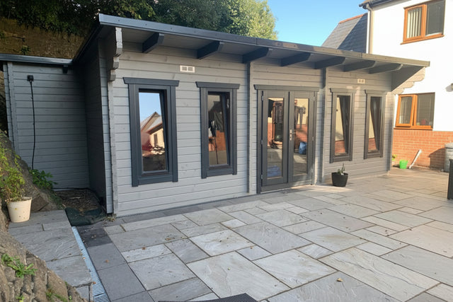 TBS151 Log Cabin | 7.5x4.5m - Timber Building Specialists