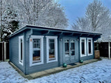 TBS154 Log Cabin | 7.0mx4.25m - Timber Building Specialists