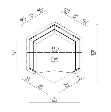 ELSA Open BBQ Grill Cabin | 9M2 - Timber Building Specialists