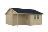 GARAGE OULU 5.2x5.7m Log Cabin