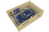 SOMERO Log Cabin Garage | 5.1x6.9m - Timber Building Specialists