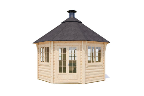 HILDA Grill Cabin Gazebo | 12m2 - Timber Building Specialists