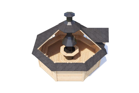 RUBEN BBQ Grill Cabin | 17m2 - Timber Building Specialists