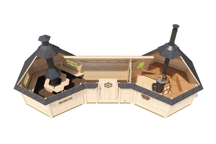 MAGNUS BBQ Grill Cabin | 22m2 - Timber Building Specialists