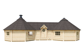 MELISSA BBQ Grill Cabin | 38m2 - BBQ Grill Cabin - Timber Building Specialists