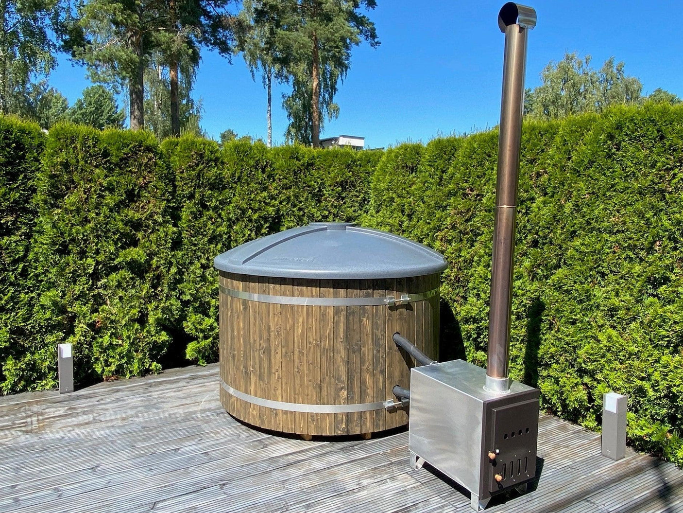 Wooden Hot Tub Spa | 180
