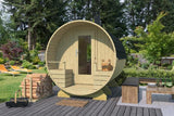 KERAVA Barrel Sauna | 2.1x2.7m - Timber Building Specialists