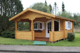 Mississippi Log Cabin | 4.5x4.5m - Timber Building Specialists