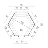 NILS BBQ Grill Cabin | 9m2
