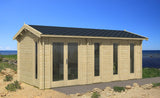 NICE Log Cabin | 5.8x3.0m - Timber Building Specialists