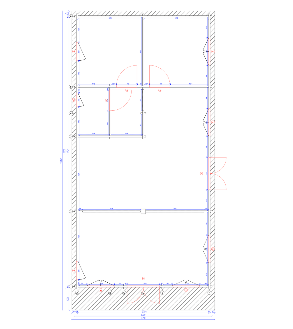 TBS124 Log Cabin Lodge | 12.0x6.0m