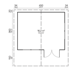 OSLO Log Cabin | 4.7x3.8m - Timber Building Specialists