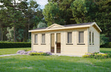 TBS125 Log Cabin | 5.5x4.0m - Timber Building Specialists