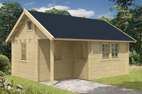 PERTTI Log Cabin | 4.1x5.6m - Log Cabin - Timber Building Specialists
