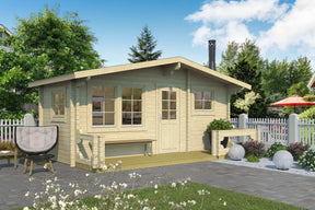 PIHA-TUURI 15 Sauna Log Cabin | 4.7x2.4m - Sauna Log Cabin - Timber Building Specialists