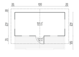PIHA-AITTA 15 Log Cabin | 4.7x2.4m - Timber Building Specialists