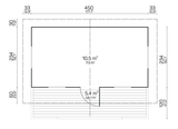 PIHA-AITTA 17 4.7x2.6m Log Cabin Plan