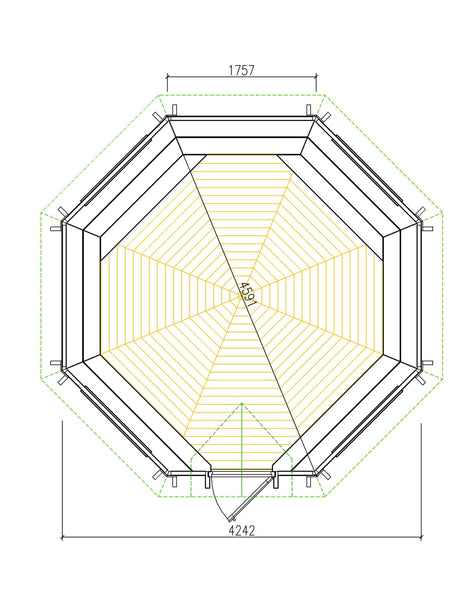 Premium BBQ Hut | 14.9m2