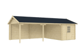 RAUMA Log Cabin Garage | 6.0x5.3m - Timber Building Specialists