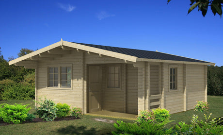 REUS Log Cabin | 6.0x6.0m - Timber Building Specialists