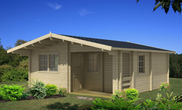 REUS Log Cabin | 6.0x6.0m - Timber Building Specialists