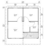 REUS Log Cabin | 6.0x6.0m - Timber Building Specialists