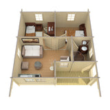 REUS Log Cabin | 6.0x6.0m - Timber Building Specialists