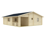 RIGA Log Cabin | 8.0x9.0m - Timber Building Specialists