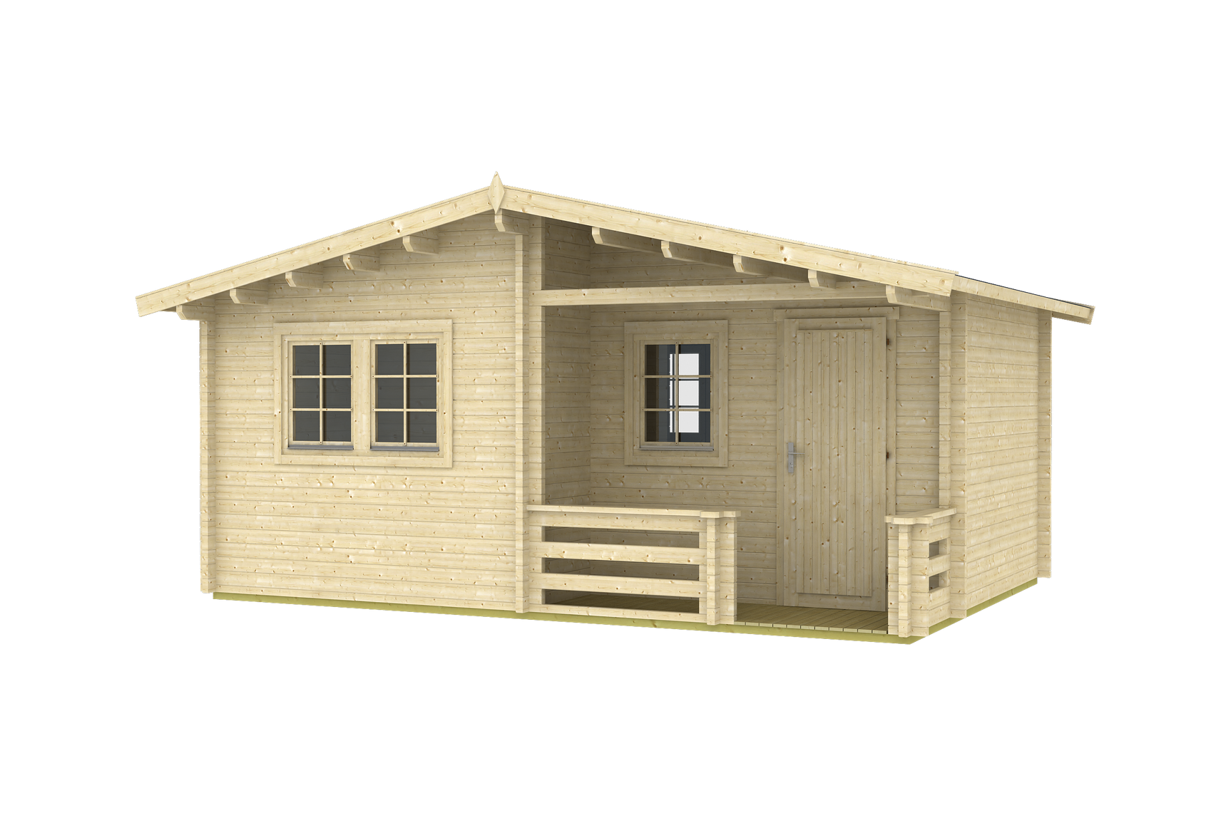 SALAMANCA Log Cabin | 6.0x4.2m - Timber Building Specialists