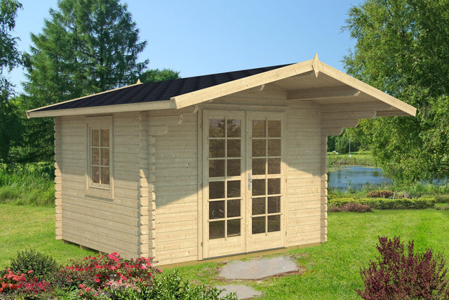 SANDRA A 3.2x2.7m Log Cabin