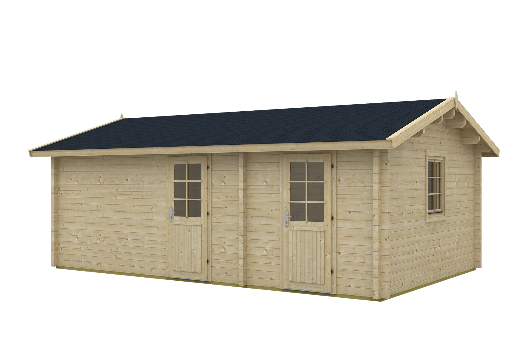 SANNA Log Cabin | 6.2x4.2m - Timber Building Specialists