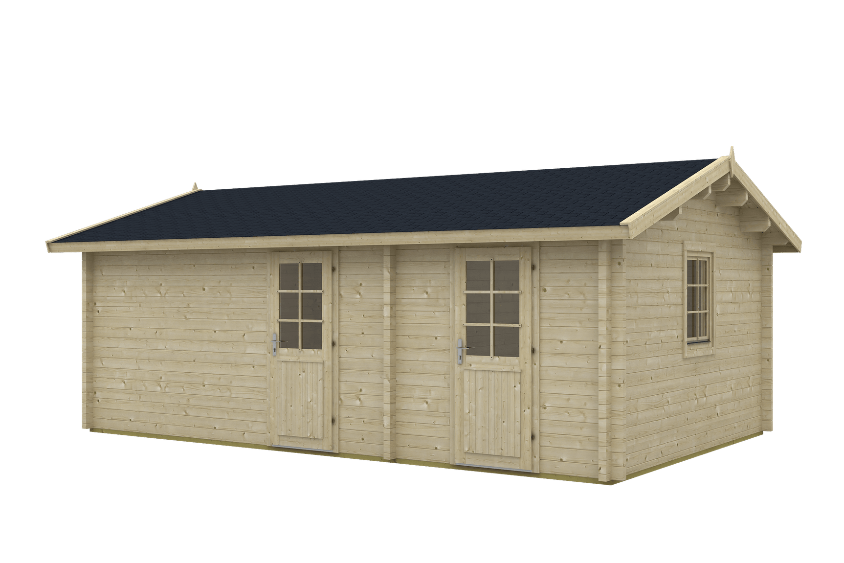 SANNA Log Cabin | 6.2x4.2m - Timber Building Specialists