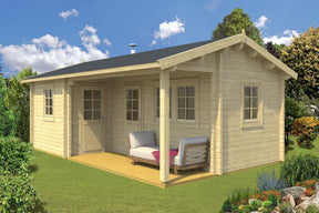 RISTO Sauna Log Cabin | 4.2x6.7m - Sauna Log Cabin - Timber Building Specialists