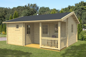 TOMMI Sauna Log Cabin | 5.0x5.6m - Timber Building Specialists