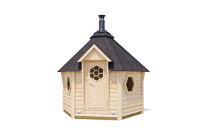 HANNA Sauna Cabin | 6m2 - Sauna Log Cabin - Timber Building Specialists