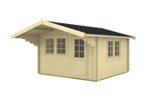 SEVILLA Log Cabin | 3.8x3.8m - Timber Building Specialists