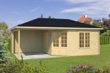 SICILIA Log Cabin | 6.7x3.8m - Timber Building Specialists