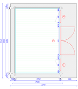 TBS106 Log Cabin | 3.5x2.5m